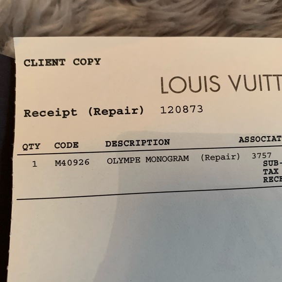 SOLD. Authentic Louis Vuitton Olympe - Picture 15 of 17